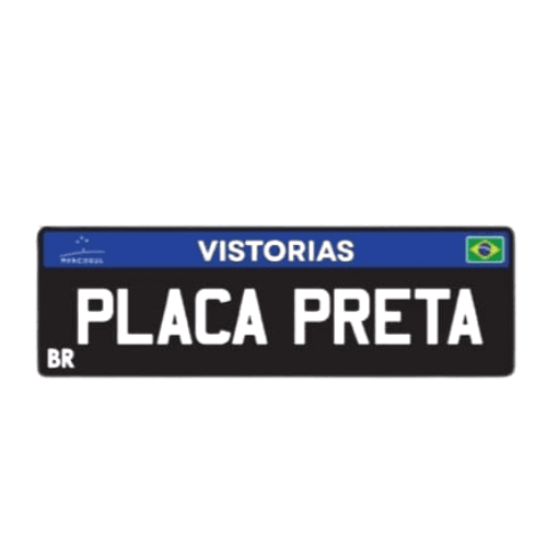 Logo PLACA PRETA VEÍCULOS